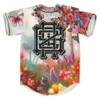 Griz Heaven Butterflies Streetwear Harajuku Thin button Baseball Uniform Men Women Baseball Jersey For EDM Festivals 1 - Griz Merch