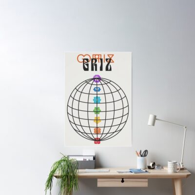 Music The Griz Band Tour Poster Official Griz Merch