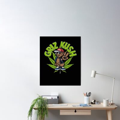 Griz Merch Griz Kush Poster Official Griz Merch