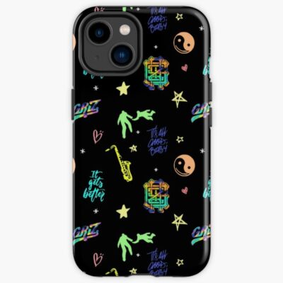 Griz Pattern In Color Iphone Case Official Griz Merch