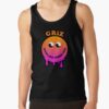 Griz Merch Dripy Smiley Tank Top Official Griz Merch