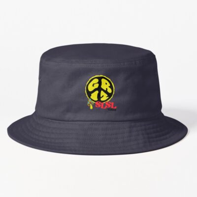 Griz Merch Griz Peace Logo Bucket Hat Official Griz Merch