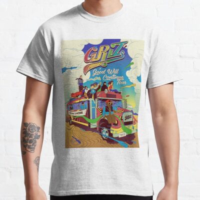 Griz Good Will Tour 2021 Masjule T-Shirt Official Griz Merch