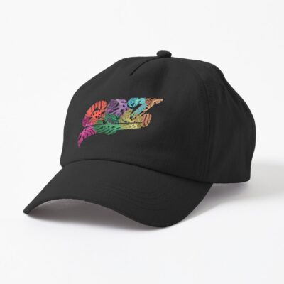 Griz Logo - Rainbow Monsteras Cap Official Griz Merch