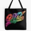 Griz Logo - Rainbow Monsteras Tote Bag Official Griz Merch