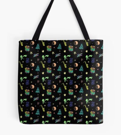 Griz Pattern In Color Tote Bag Official Griz Merch