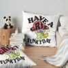 Griz Merch Griz Have A Funky Day Throw Pillow Official Griz Merch