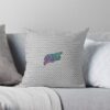 Griz Psychedelic Festival Vibes Throw Pillow Official Griz Merch