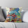 Griz Good Will Tour 2021 Masjule Throw Pillow Official Griz Merch