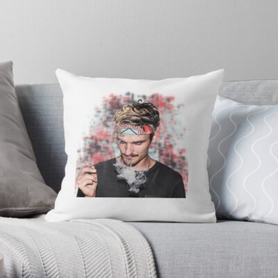 Griz Throw Pillow Official Griz Merch