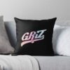 Griz Pastel Unicorn Throw Pillow Official Griz Merch