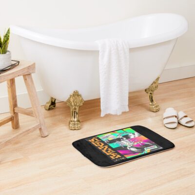 Griz Subtronics Griztronics Design Bath Mat Official Griz Merch