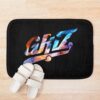 Griz Flames Bath Mat Official Griz Merch