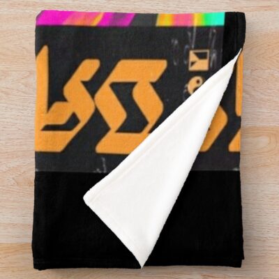 Griz Subtronics Griztronics Design Throw Blanket Official Griz Merch