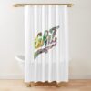 Griz Trippy Psychedelic Shower Curtain Official Griz Merch