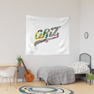 Griz Trippy Psychedelic Tapestry Official Griz Merch