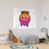 Griz Merch Dripy Smiley Tapestry Official Griz Merch