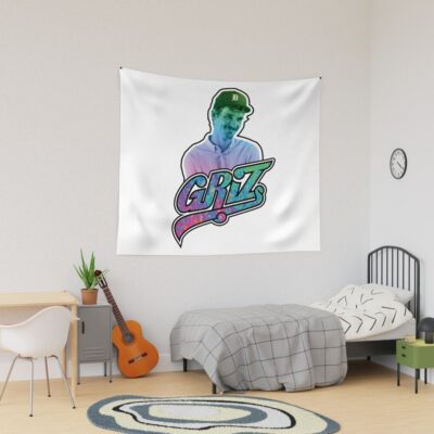 Trippy Griz Tapestry Official Griz Merch